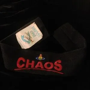 Vivienne Westwood コーデュロイCHAOSブラックジャケット